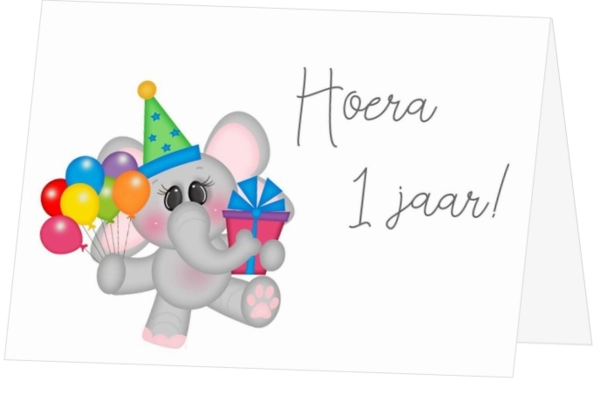 Verjaardagskaart-1-jaar-olifant-mak17052302v