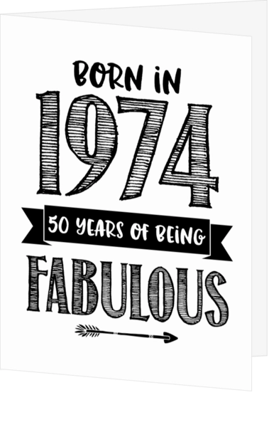 Born in 1970 – 50 years of being fabulous