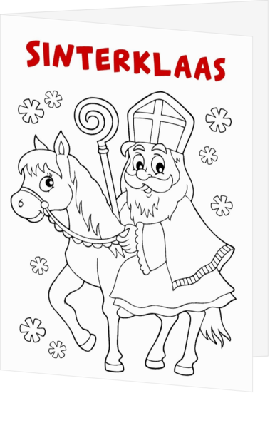 Sint en Piet kaartje sturen - kaart LCD201