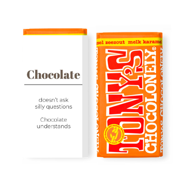 TONY CHOCOLONELY - Chocolate understands