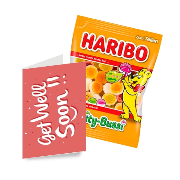 Haribo Fruity-Bussi -  get well soon!!