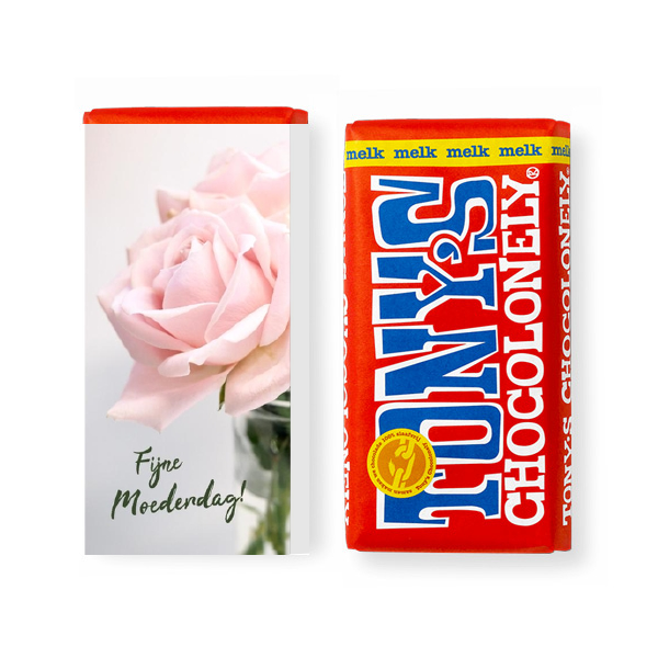 Tony Chocolonely - Fijne Moederdag roos