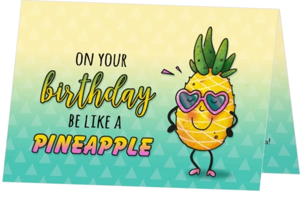birthday pineapple ananas 