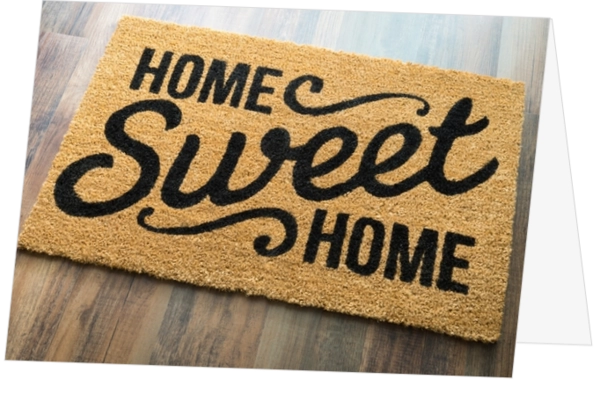 home sweet home mat