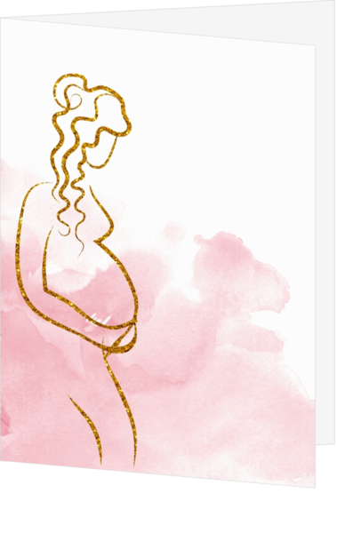 Felicitatie zwangerschap kaarten - kaart LCN145