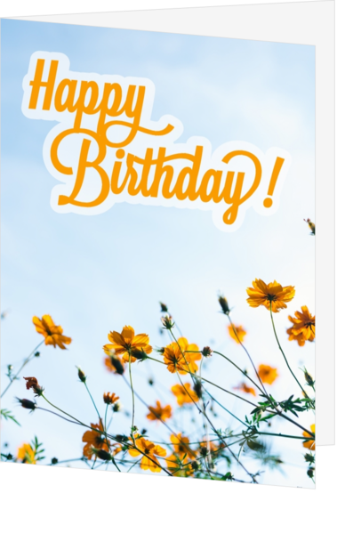 Verjaardagskaart maken en versturen - kaart LCIH240