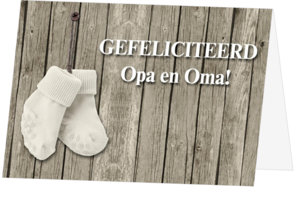 Felicitatiekaart opa en oma geworden - kaart gefeliciteerd-opa-en-oma-jb-15001