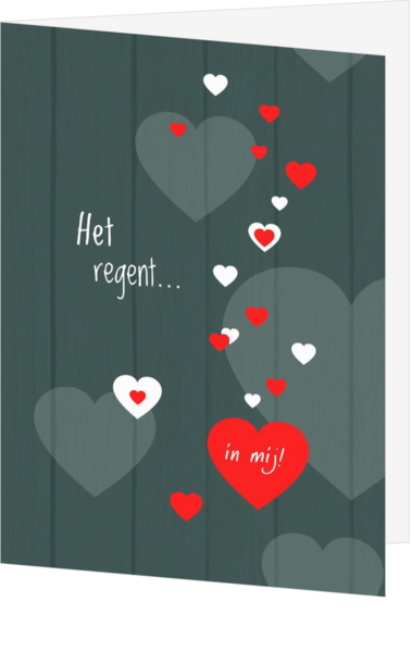 Valentijnskaart maken - kaart CRE1117