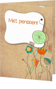 pensioen kaarten - kaart pensioen-mk-16001