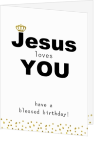 Verjaardagskaart maken en versturen - verjaardagskaarten-christelijk-jezus-jb17052303v