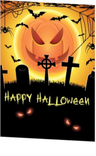 Halloween kaarten - kaart LCD109
