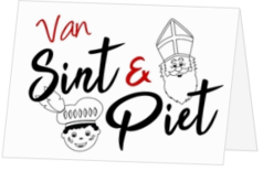 Sint en Piet kaartje sturen - kaart LCM402
