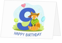 Verjaardagskaart voor kinderverjaardag - kaart LCM478