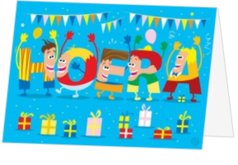 Verjaardagskaart voor kinderverjaardag - verjaardagskaarten-kids-maa-15050