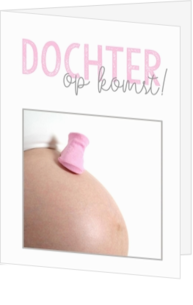 Felicitatie zwangerschap kaarten - kaart 15004