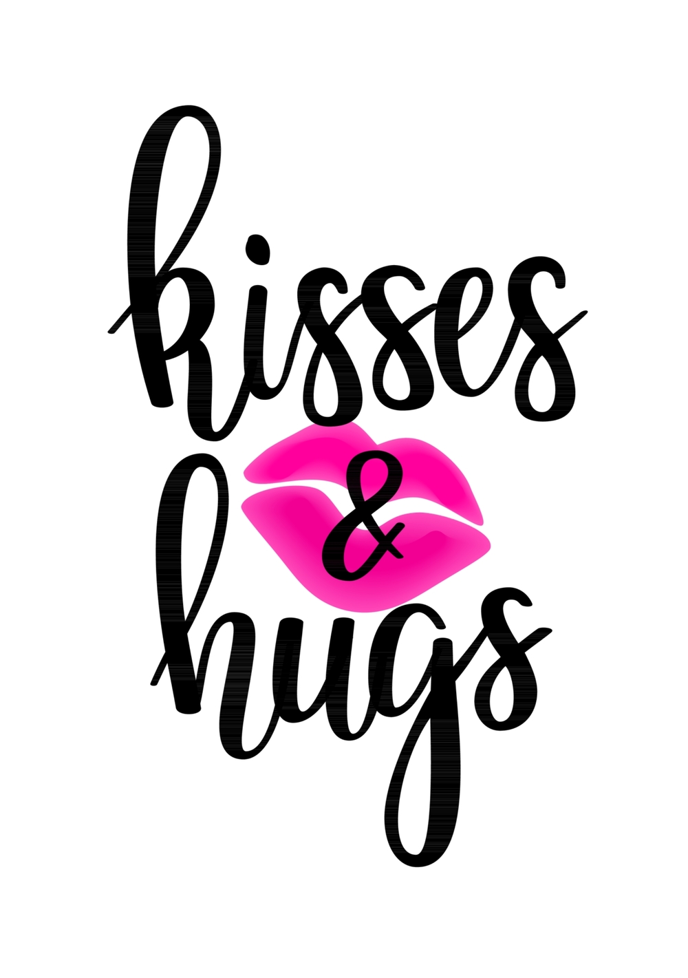 kisses & hugs lippen Voorkant
