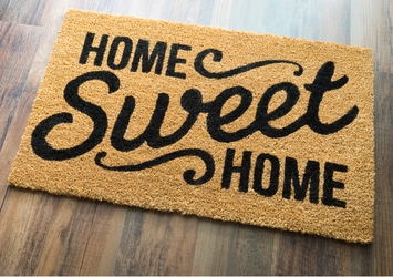 home sweet home mat