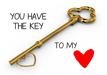 You have the key to my heart