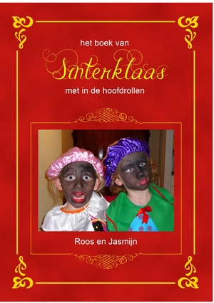 Sinterklaaskaart boek Sinterklaas uitnodiging
